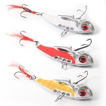 알파피싱 메탈바이브 루어/하드베이트, 30g, 레드