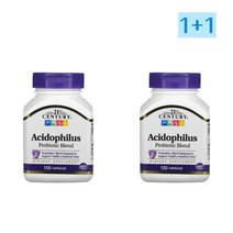 21st Century Acidophilus Probiotic Blend 미국 21세기센트리 애씨도필루스 프로바이오틱스 블랜드 100캡슐 2통