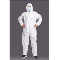 안전복 조끼 작업복 스즈끼복 방진복 Unisex 위생 보호 점프 슈트 Hazmat 지퍼 절연 작업복 일회용 방진 안, SF- No feet_L