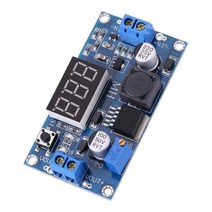 LM2596 DC-DC 스텝 다운 전원 공급 장치 모듈 3A 조정 가능한 LED 디스플레이 4.0 ~ 40 V 전압 조정기, 01