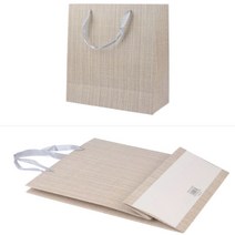 뉴리웹 파스텔톤 쇼핑백 대 - 그린 반투명쇼핑백 선물용봉투 종이백, 대 - 그레이