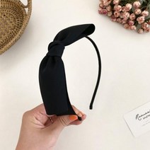 로맨틱모모 블랙 스완 왕리본 머리띠