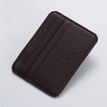 남녀공용 심플 스타일 초박형 카드가방 신용카드 수납 동전 지갑 포토비트 휴대용 지갑