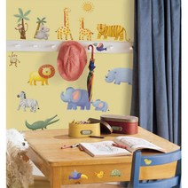 동물 우주 유치원 아이방 초등생 시트지 천장꾸미기 인테리어 DIY 아이방꾸미기, 소피더지라프기본