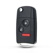 자동차키 차량용스마트키KEYYOU 플립 키 수정된 접이식 원격 자동차 셸 케이스 Fob 혼다 어코드 파일럿 Cr, 06 Model 6