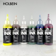 홀베인 아크릴 잉크 액상 아크릴물감 100ml, AI871프탈로터키쉬