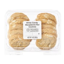 White Candy Macadamia Nut Cookies 화이트 캔디 마카다미아 너트 쿠키 397g x 3, 3개
