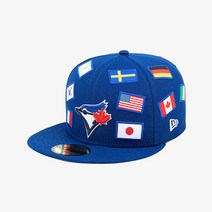 뉴에라모자 NQB 12731472 뉴에라 MLB 올 오버 플래그 토론토 블루제이스 사이즈캡