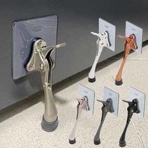 가구가구또가구 무타공원터치말굽 매직말굽스티커 무타공말굽패드 낱개판매 현관문 접착식 문고정 말굽 국내제작, 02_ cg무타공 원터치말굽(대) 블랙 (1개)