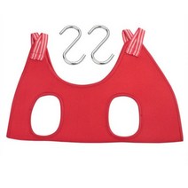 애견미용테이블 애완 동물 미용 해먹 손톱 트리밍 고양이 안티 스크래치, 빨간색_2.5-5KG