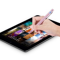 터치펜 스마트폰 테블릿용 Teclast f5 태블릿 PC 스타일러스 펜용 액티브 펜 정전식 터치 스크린, 한개옵션1, 05 분홍색