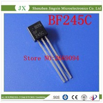 원본 BF245A ~ 92 RF 접합 전계 효과 트랜지스터 JFET) 대량 FET-RFSS, 01 BF245A 100PCS