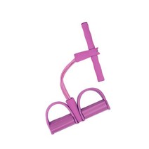 4튜브 저항 밴드 페달 연습기 체육관 스포츠 탄성 끌어 오기 밧줄 휘트니스 장비에 대한 긴장 트레이너, 05 as picture