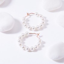 [빠른배송] *러블리즈 수정 채연 착용* 도로시 14k 비쥬 스와진주 링귀걸이
