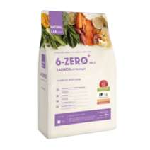 네츄럴랩 고양이 전연령 6제로 PLUS 02 사료 연어, 8개, 연어 + 현미 + 오메가3, 6kg