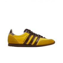 아디다스 x 웨일스 보너 재팬 슈즈 헤이지 옐로우 다크 브라운 Adidas Wales Bonner Japan Shoes Hazy Yellow Dark Brown, 280