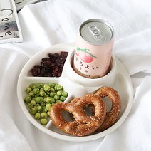 캠핑 접시 혼술 트레이 다이어트 식판 나눔접시