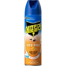 에프킬라 내츄럴후레쉬 500ml 1개 스프레이형 모기 파리 살충제 모기약 에어로졸