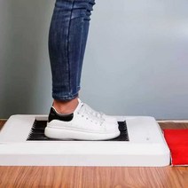 운동화 밑창 세척기 자동 공장 방진화 출입구 작업장, 8mm 브러시 충전식 모델