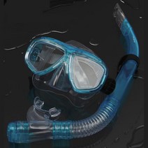 스크래치 수합에 강한 유소년용 스노클 세트 수영훈련용품 스노클링 스노클마스크 스노클짱 스노클장비, 화이트