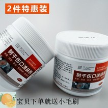 나무상처연고제 도포제 크림 가지 식물 분재 상처보호제 치유 접목, 플랜트캘러스2캔스페셜그린브러쉬증정