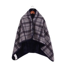 일본 흡습성 가열 따뜻한 담요 사무실 다리 담요 무릎 담요 게으른 사람 버클 목도리 담요