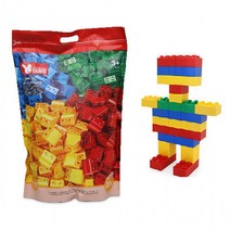 꿈그림 레고 듀플로 호환 DUBID 리필 벌크 블록 (150PCS), 상세페이지 참조