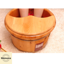 가정용 습식 족욕기 원목편백나무 백향목 대야 히노끼 족욕통