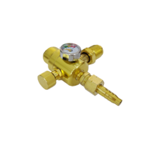 가스 압력 조절기 유량계 산소 아세틸렌 프로판 미터 게이지 용접 절단용 감압 밸브, [03] C