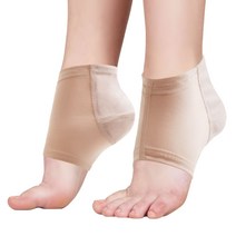 아름몰 발 뒤꿈치 패드 뒷꿈치 갈라짐 각질 굳은살 제거 양말, 베이지