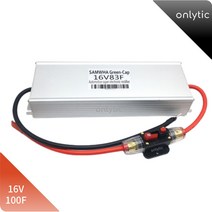 차량용슈퍼캐패시터 전압안정기 직류전원장치 samwha 그린 캡 16v100f 자동차, 삼화그린캡, 1개