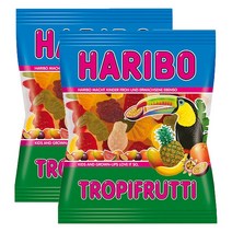 하리보 트로피 프루티 구미 젤리 200g x 2팩 Haribo Tropifrutti
