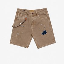 23SS[지아니루포]레귤러핏 GL6138Q 스티치앤 패치드 반바지