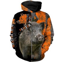밀리터리 멧돼지 사냥꾼 사냥 카모 문신 3dprint 풀오버 newfashion streetwear 지퍼스웨터후드자켓 n10