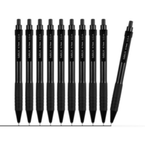 밀룩수 니들 볼펜 0.7mm 부드러운 필기감 독일잉크 검정 (20개)