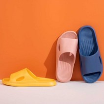슬리퍼 커플 욕실 욕실화 미끄럼방지 폭신, 40-41 녹색