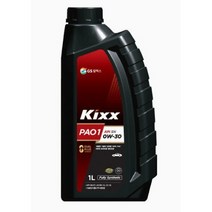 [GS칼텍스] 킥스파오 원 KIXX PAO1 엔진오일/차량용/전체엔진/0W30, PAO1 0W30 1L, 10개