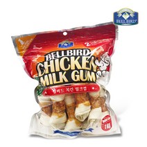 벨버드 치킨 밀크껌 1kg M 사이즈, 상세페이지 참조