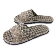 위하우스 남성용 3중 패드 마시멜쿠션 거실화 빅사이즈 면슬리퍼 실내용