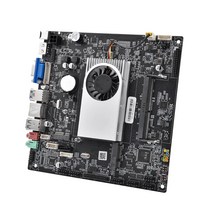 미니ITX마더보드통합CPUDDR4메모리콤보내장팬 VGAHDLVDS올인원머신 J4125, 한개옵션0