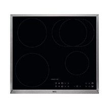 AEG IKB6430AXB 터치 스크린 냄비 감지 Hob 후드기능 인덕션 쿡탑 4개 화구, 60cm  로스팅 존 포함