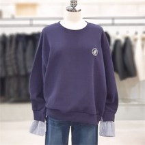 에이비에프지 ab.f.z sh06 소매 레이어드 기모 맨투맨 DDIX1QK37A (9276062)