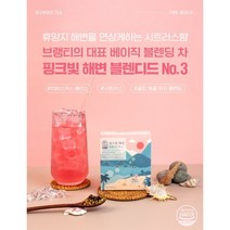 [브랭티] 핑크빛 해변 (2.5g x 5티백 12.5g) 히비스커스&청귤&유자&비타민C 프리미엄 블렌디드 티 BLENNT