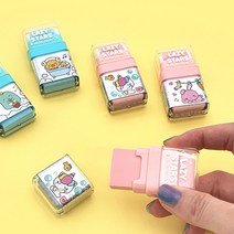 잘지워지는 지우개 청소기 어린이선물 단체선물 문구 학용품 고급지우개, 골고루랜덤발송