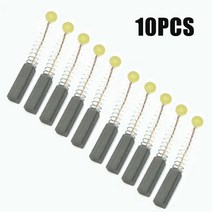 공구 도구 10pcs 카본 브러쉬 앵글 그라인더 모터 석탄 전기 전동 공구 액세스 용 6x6x20mm 브러시 드릴 깃, 한개옵션0