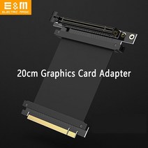 [해외] 미니 ATX MATX ITX DIY 케이스수직 PC 테스트 벤치 오픈 프레임 그래픽 카드 CHASSIC 120240360W 물 냉각 팬, 20cm GPU cable