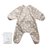 소아베 아동용 언더 더 씨 전신 미술가운 세트, 혼합색상