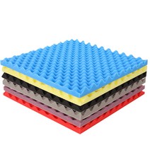 MEKAPEN 방음 계란판 스펀지 방음재 흡음재 차음재 흡차음세트 50*50cm 10개, 블루, 2cm(비접착식)10개, 1개