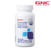 [GNC] 츄어블 비타민 C 100 (60정)_48755, 단품, 단품
