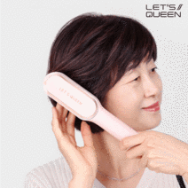 에어브러쉬 에어브러시 스타일링 볼륨 헤어브러쉬 에어스타일러 빗 드라이기 드라이빗, 레츠퀸 AZ-100 화이트